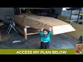 Homemade wooden jon boat build  making a wooden boat plan