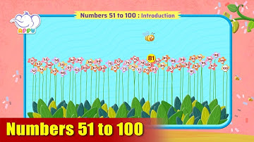 G1 - Module 16 - Introduction - Numbers 51 to 100 | Appu Series | Grade 1 Math Learning