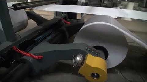 Servo Precision High Speed Sheet Cutter Machine AN-1100A (Two Reels)