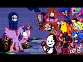 FNF - Dusk Till Dawn But All Pibby Characters Sings It 🎤 (Every Turn a Different Character Sings)