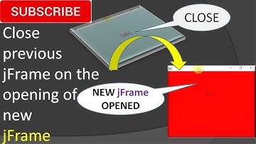 Close previous JFrame on the opening of new JFrame in netbeans