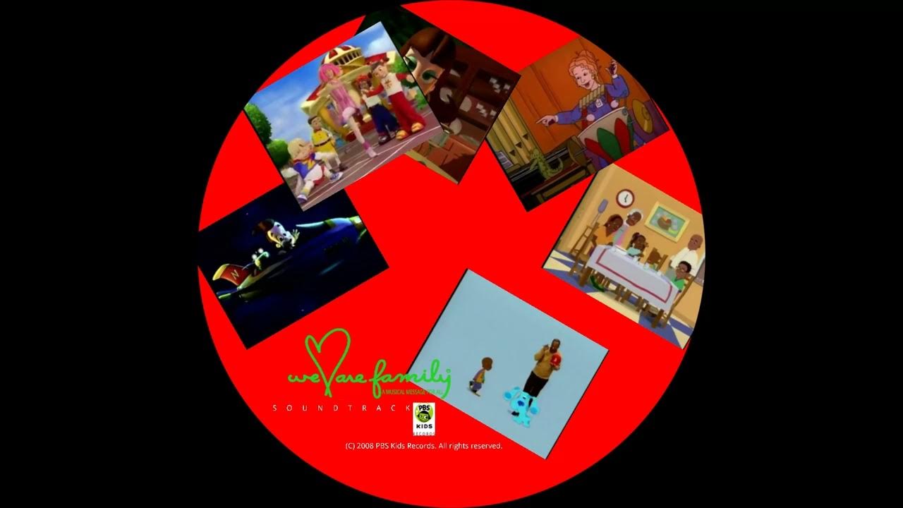 We Are Family Musical Message For All We Are Family: A Musical Message for All: Soundtrack CD Label - YouTube