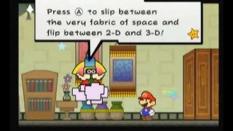 Super Paper Mario - WALKTHROUGH - Chapter 1-1 Part 1