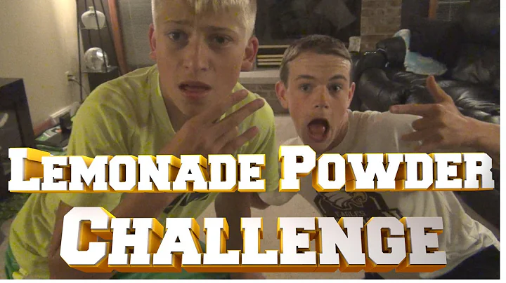 LEMONADE POWDER CHALLENGE