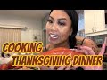 Cooking Thanksgiving Dinner 2020