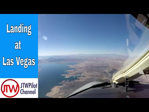 Beautiful Las Vegas Approach and Landing Rwy 19R