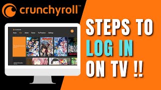 How to Login Crunchyroll on TV ! screenshot 4