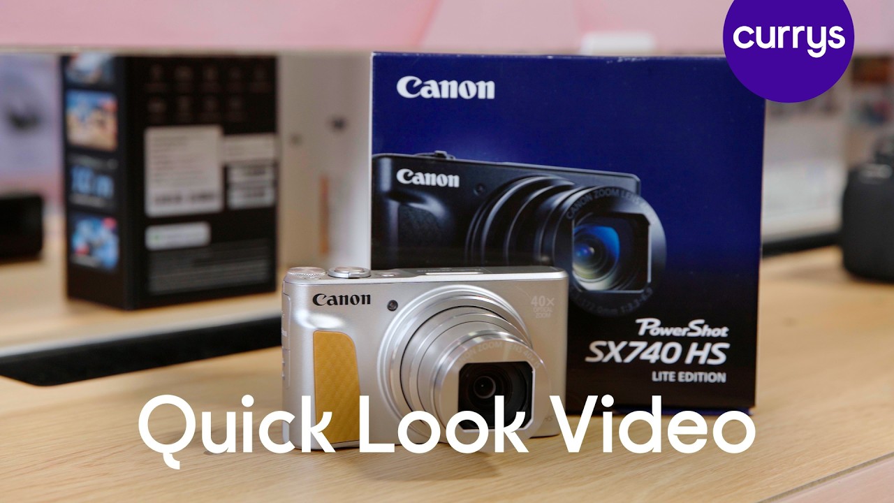 CANON PowerShot SX740 HS Lite Superzoom Compact Camera - Quick