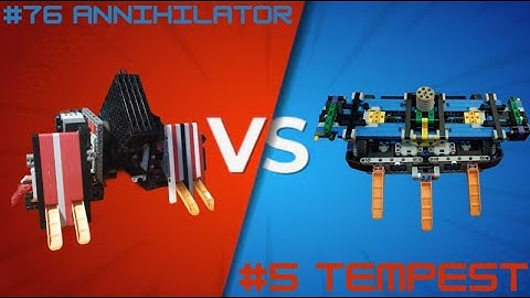 Lego BattleBots | Tempest vs The Annihilator Rematch | Texas Brick Brawl Season 7