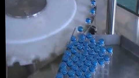 Automatic 10-30ml glass Vial bottle filling capping  machine#factory #machine #bottle