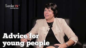 What advice do you have for young people? By Joan O