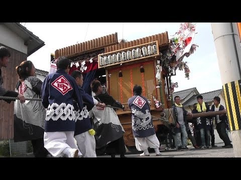 長洲葵祭 上町車組その２ 2014年 大分県宇佐市