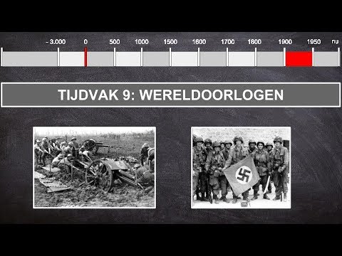 Wereldoorlogen - geschiedenis video Tijdvak 9