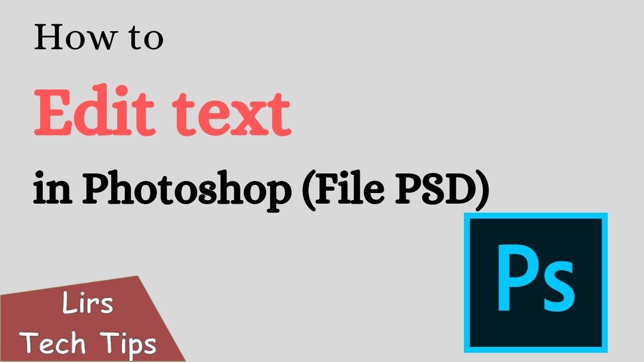 how-to-edit-text-in-photoshop-file-psd-adobe-photoshop-youtube