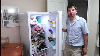 How long does a freezer stay frozen with no power: experiments