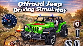 Ultimate Offroad Jeep Driving Simulator Gameplay | Impossible Mountain Road! screenshot 2