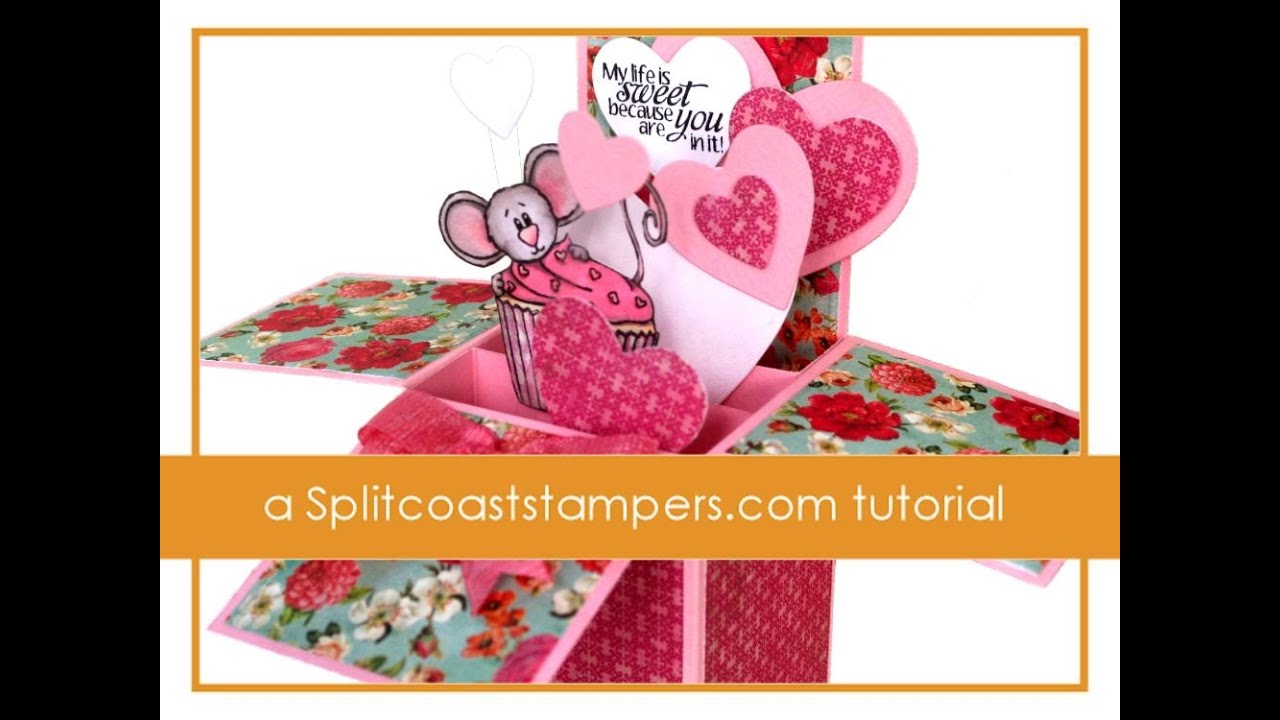 Pop Up Box Card - YouTube