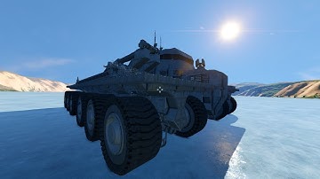 Land Crawler Mobile Base - Space Engineers