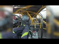 WATCH as father sent 10 FOOT IN AIR in DRAMATIC CRASH!