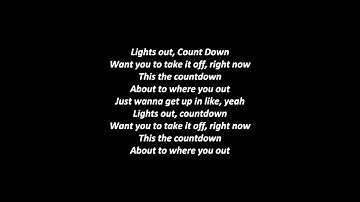 2 Chainz - Countdown feat. Chris Brown Lyrics On Screen (High Quality)