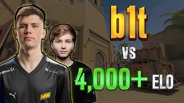 b1t and m0NESY stomp 4,000+ elo FACEIT! b1t POV with COMMs (Mirage)
