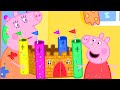 Peppa Learns How to Make a Castle 🐷🏰 Arts and Crafts @Peppa Pig - Official Channel