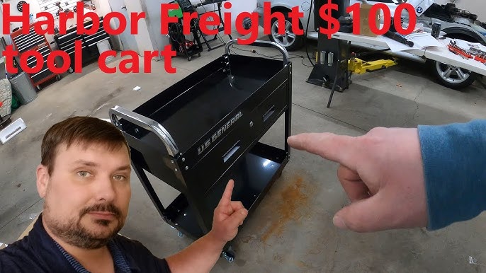 US General 30 Service Cart Assembly and Review - Harbor Freight Coupon 