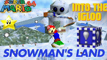 [Super Mario 64] Snowman