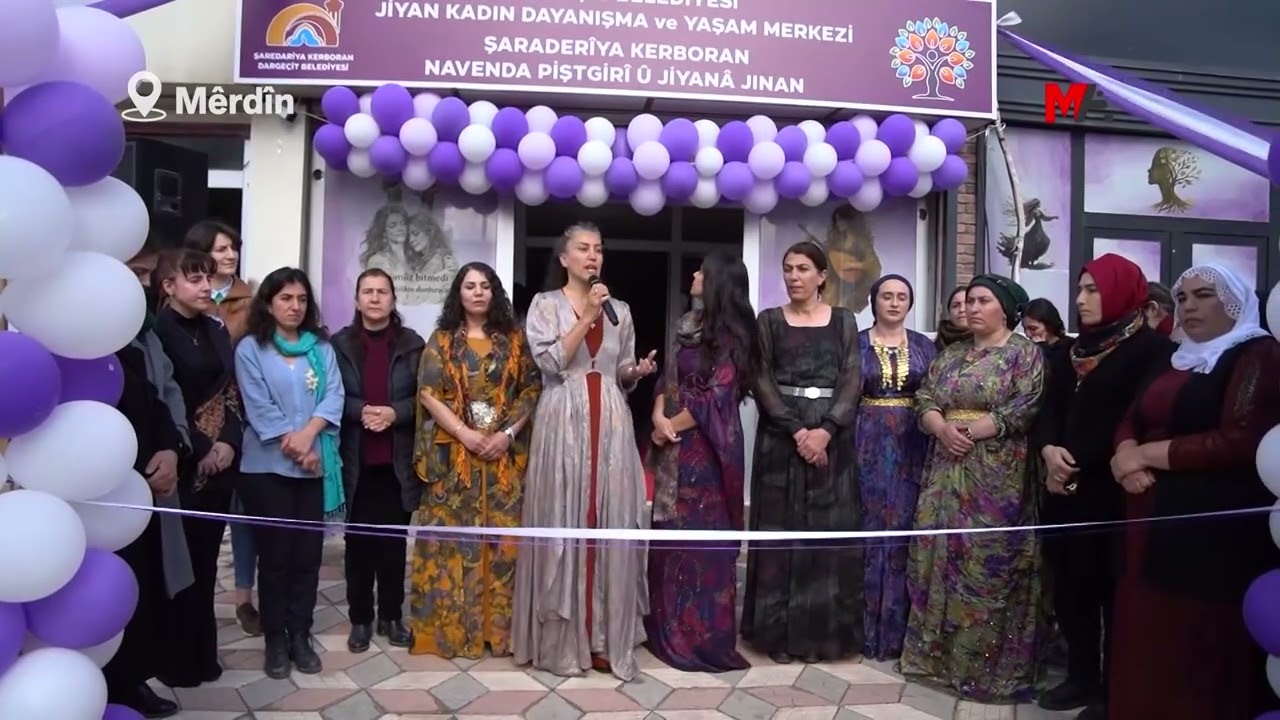 KERBORAN’DA JİYAN KADIN DAYANIŞMA VE YAŞAM MERKEZİ AÇILDI