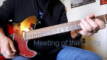 How To Play MEETING OF THE SPIRITS, BIRDS OF FIRE and FAITH by John McLaughlin
