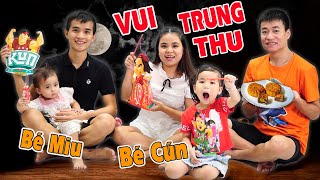 Rước Đèn Trung Thu Cùng Bé Miu & Bé Cún - Lần Đầu Đón Trung Thu Tại Nhà | Linh Nhi Family