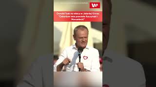 Donald Tusk: Kaczyński i Morawiecki! Oskarżam was!