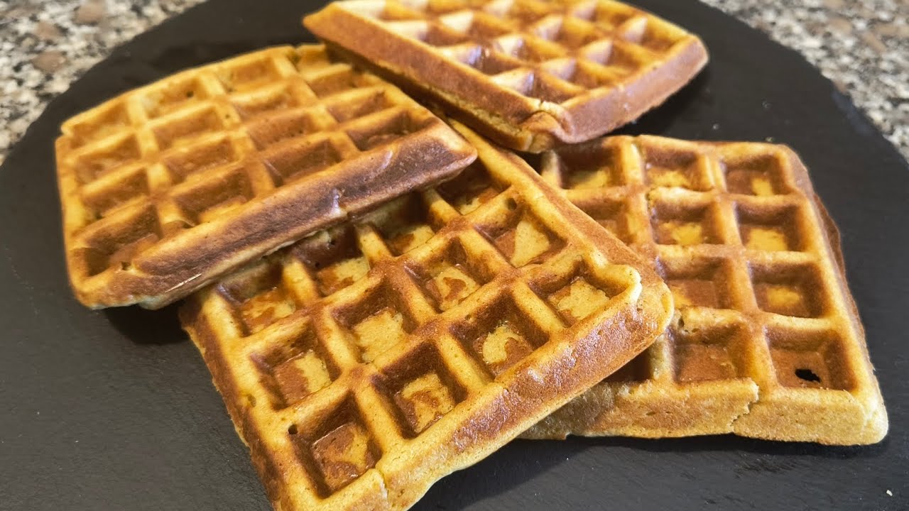 Waffles senza glutine e lattosio - Dolci fatti in Casa - Breakfast - Colazione Americana