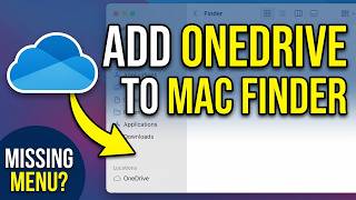 How to Add OneDrive to Mac Finder (Quick Fix!)