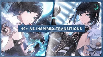 40+ AE Inspired Transitions Preset Pack | alight motion ✿