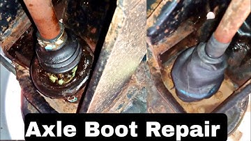 Axle Boot Repair \ DIY \ CV Boot Repair