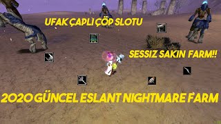 Knight Online 2020 Güncel Eslant Nightmare Farmı (Küçük Çaplı Çöp Slotu)