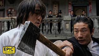 Stephen Chow destroys the Entire Axe Gang | Kung Fu Hustle