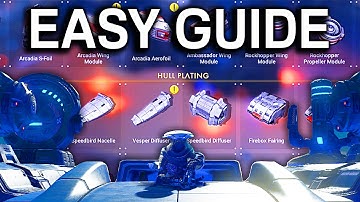 How to Farm Corvette Building Parts FAST in No Man
