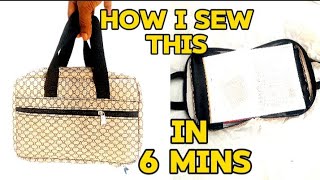 HOW TO MAKE A BIBLE PAD/DIY BIBLE COVER/DIY BIBLE BAG #biblebag #biblecover #diy
