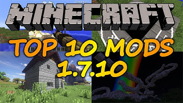 Top 10 Minecraft Mods (1.7.10) - April 2017