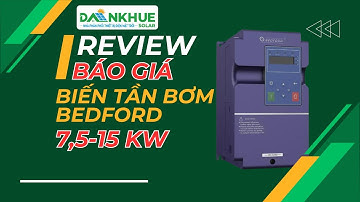Review và báo giá biến tần bơm nước công suất cao Bedford 7,7kw, 11kw, 15kw, 3 pha