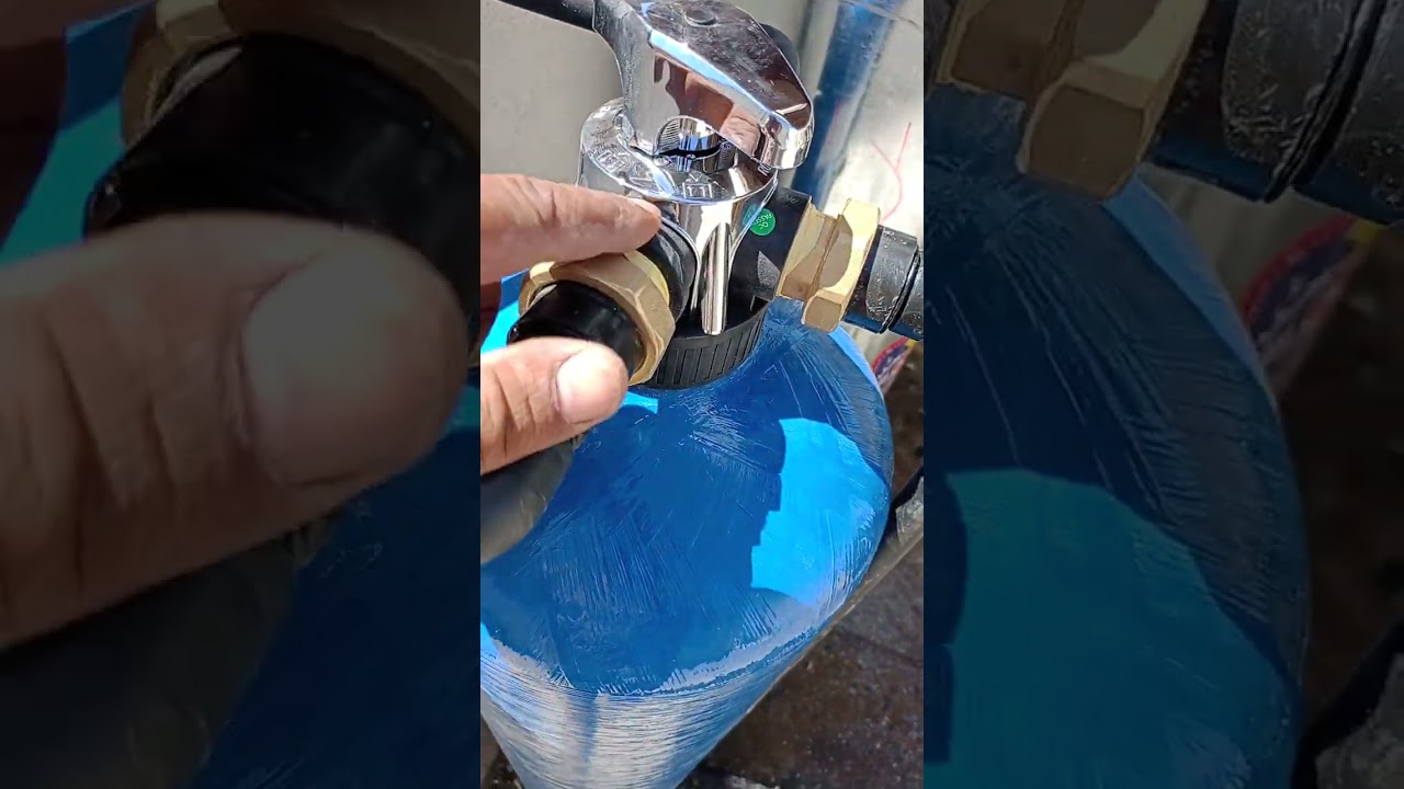 عمل الفلتر الرملي