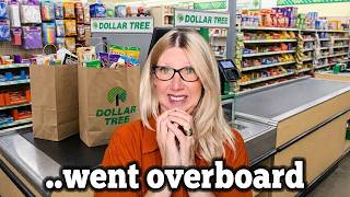 $63 DOLLAR TREE HAUL | I SPENT TOO MUCH couldn't help it