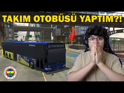 FENERBAHÇE TAKIM OTOBÜSÜ YAPTIM!!  (CAR PARKİNG MULTİPLAYER)