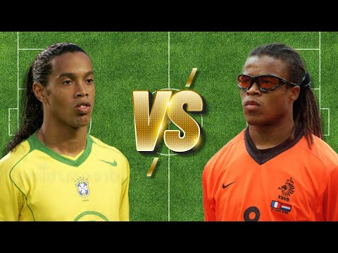 Ronaldinho 🆚 Edgar Davids 🔥 Long Vs 💥
