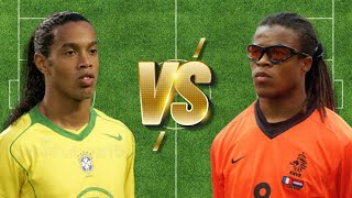 Ronaldinho 🆚 Edgar Davids 🔥 Long Vs 💥