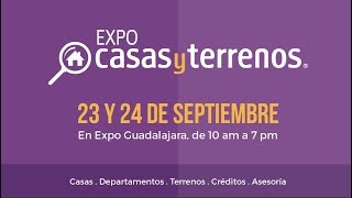 Expo Casas y Terrenos: 23 y 24 de septiembre de 2017