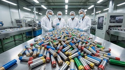 AA Battery Production: From Mine to Remote Control (Full Manufacturing Journey)