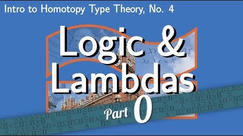 Logic & Lambdas: Constructive Modus Ponens [Intro to HoTT, No. 4, Part 0]